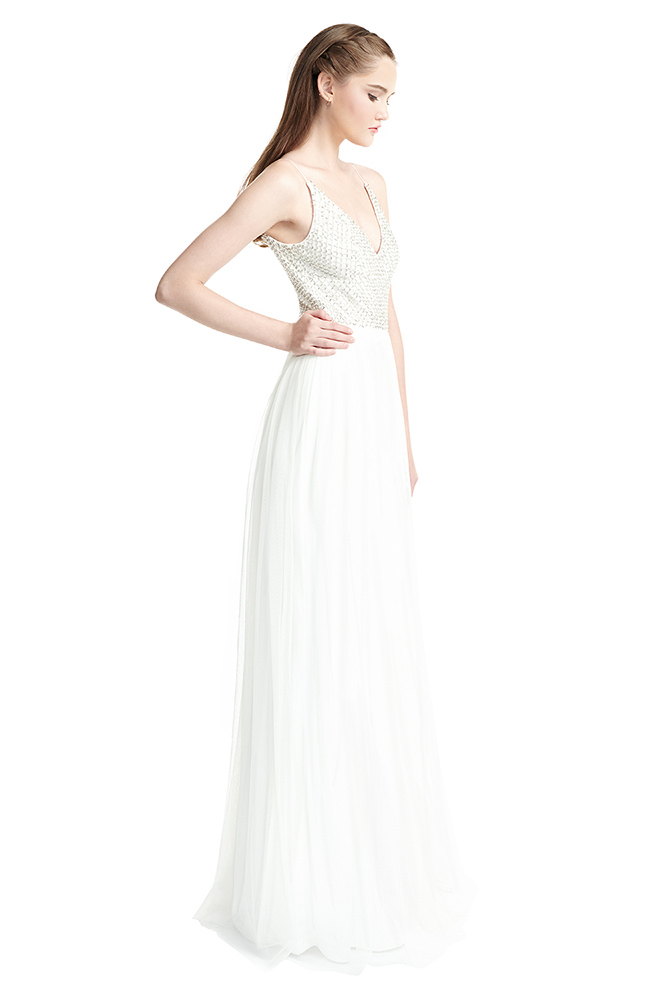 side view of the dress